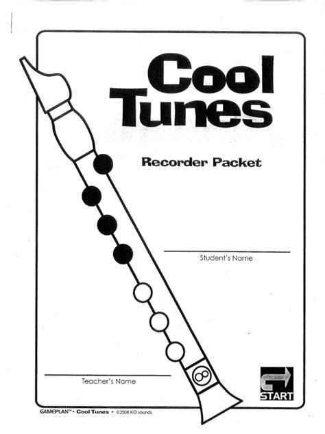 Read Cool Tunes Recorder Packet Mybooklibrary 