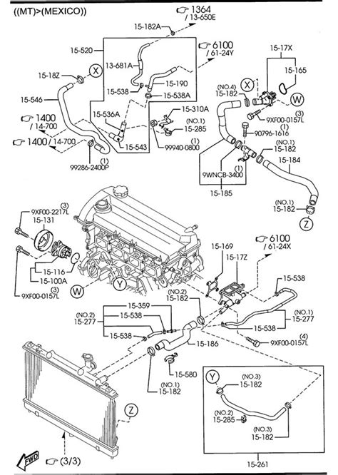 Full Download Coolant System Diagram For 2004 Mazda 6 