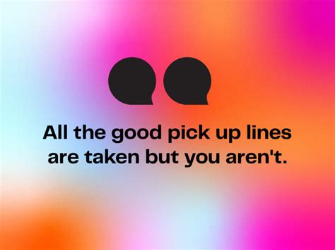Coolest Pick Up Lines