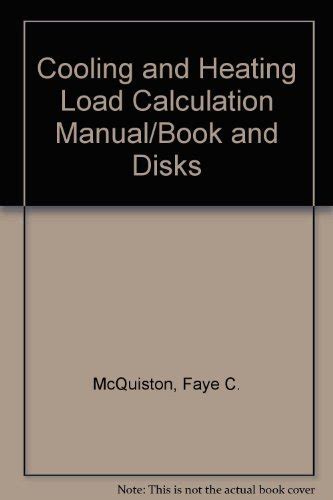 Download Cooling And Heating Load Calculation Manual By Faye C 