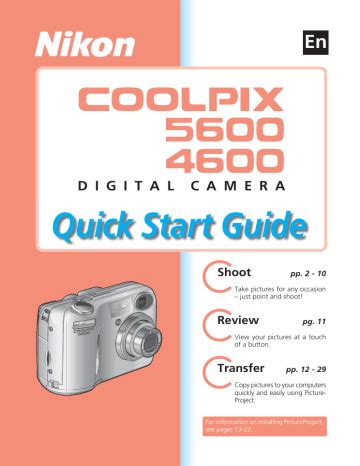 Full Download Coolpix 5600 Quick Start Guide 