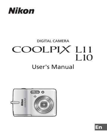 Read Coolpix L11 User Guide 