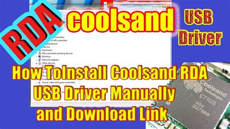 coolsand cpu usb driver