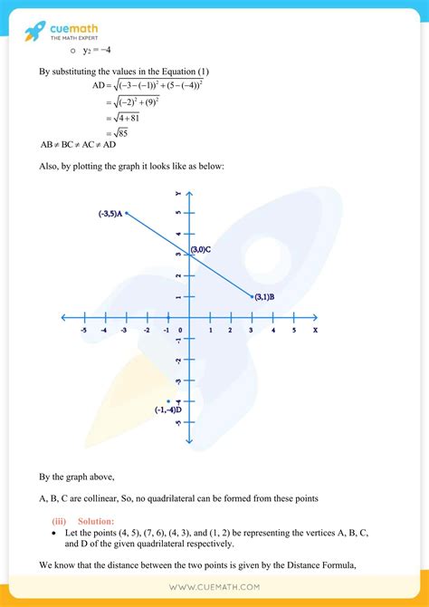 Coordinate Geometry Class 10 Solutions