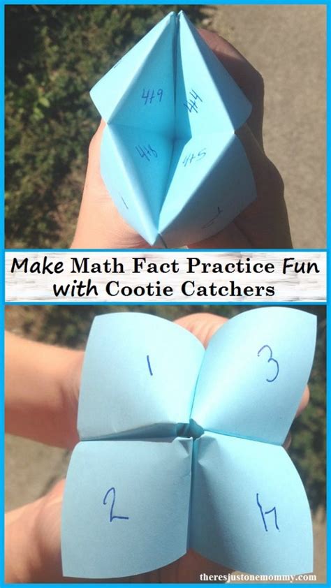 Cootie Catcher Math Fact Practice Thereu0027s Just One Cootie Catchers For Math - Cootie Catchers For Math