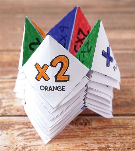 Cootie Catchers For Math   Cootie Catcher Instructions And Fun Ways To Use - Cootie Catchers For Math