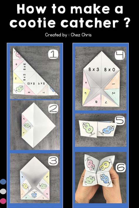 Cootie Catchers Math Worksheets Amp Teaching Resources Tpt Cootie Catchers For Math - Cootie Catchers For Math