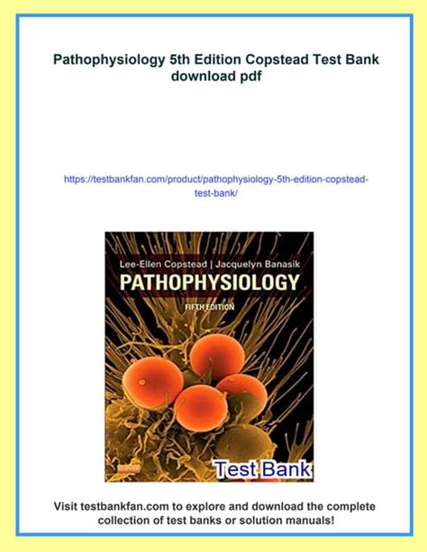 Copstead Pathophysiology Test Bank