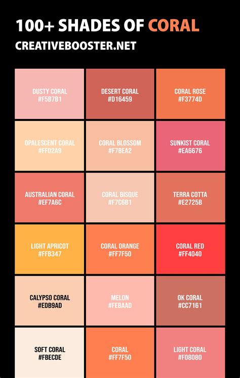 coral colors