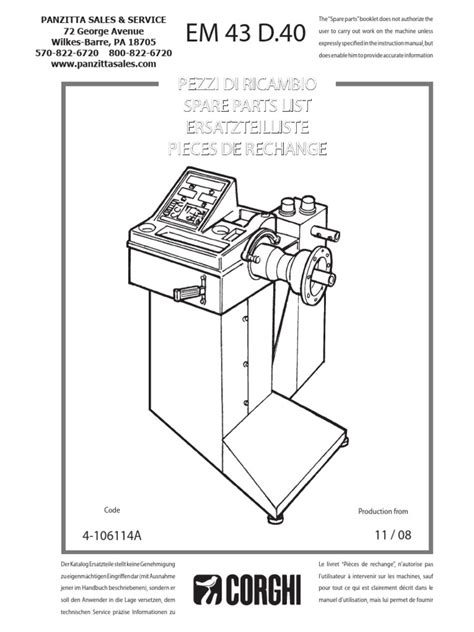 Full Download Corchi Em 43 Manual 