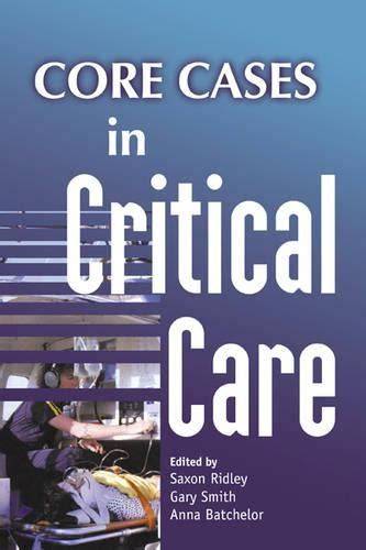 core cases in critical care paperback