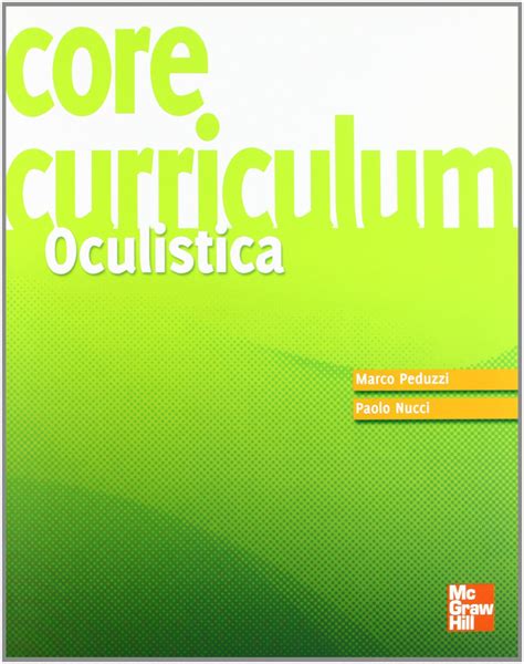 Core Curriculum Oculistica