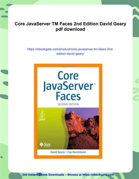 Core Javaserver Faces
