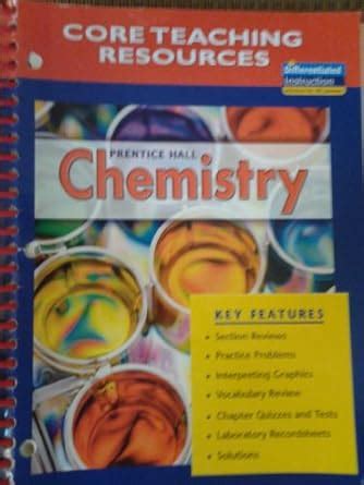 Core Teaching Resources Prentice Hall Chemistry Answers Pdf