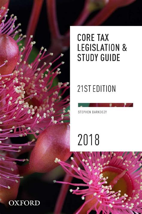 Read Core Tax Legislation And Study Guide 