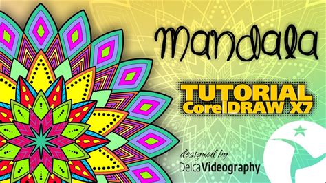 coreldraw 2024 - mandala design tutorial - YouTube