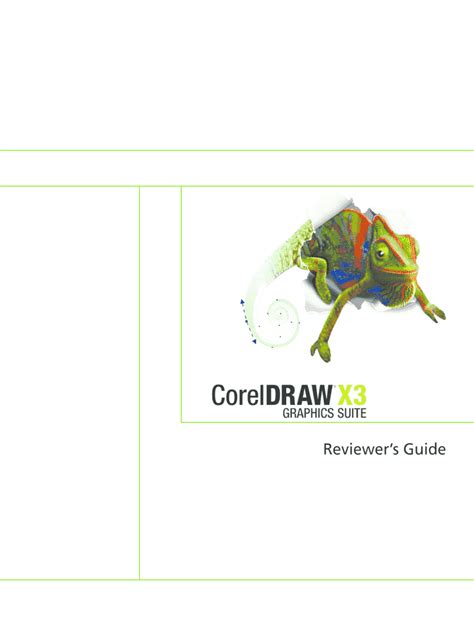 Read Online Coreldraw Graphics Suite X3 Reviewers Guide 