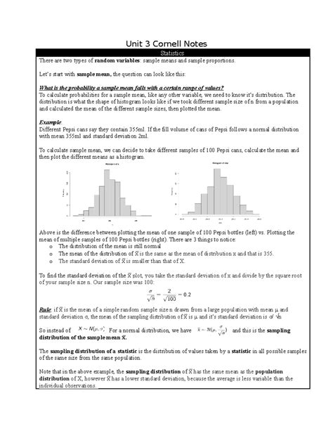 Cornell Notes Unit 3 Genetics Chapter 6 Meiosis And Mendel
