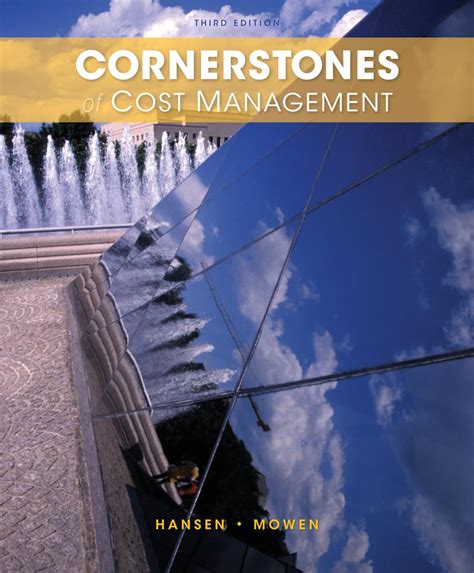 Read Cornerstones Of Cost Management 