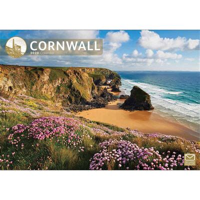 cornwall wall calendar 2020 din a4 landscape