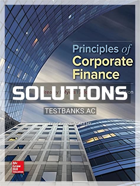 corporate finance 12th edition solutions