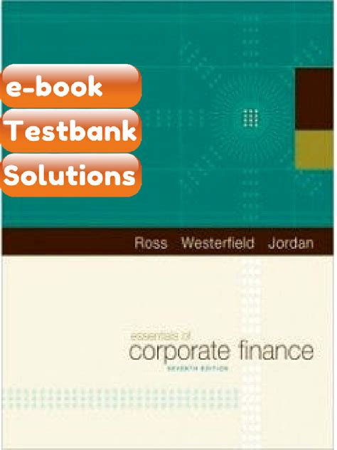 Corporate Finance Ross 7th Edition