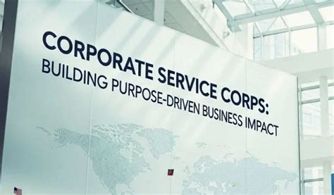 Corporate Service Corps