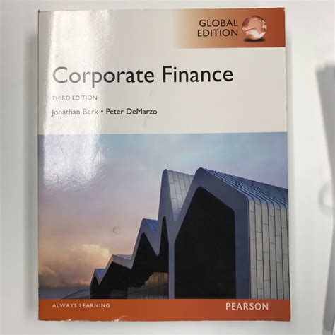 Read Online Corporate Finance 3Rd Edition Berk J Demarzo 