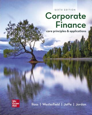Full Download Corporate Finance Core Principles And Applications Solution 