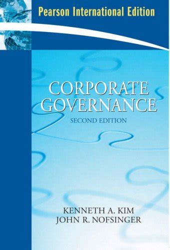 Full Download Corporate Governance Pearson Kim Nofsinger 
