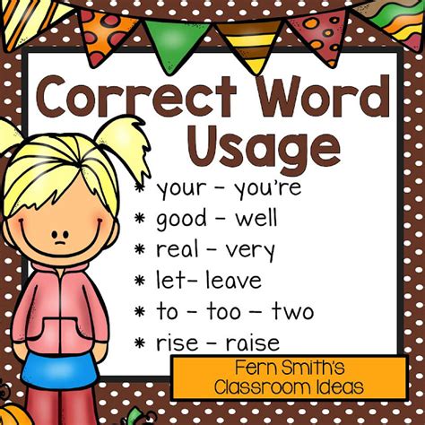 Correct Word Usage Teaching Resources Teachers Pay Teachers Word Usage Worksheet - Word Usage Worksheet