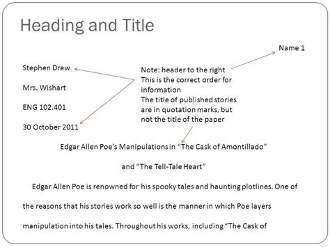 Full Download Correct Heading For A Paper 