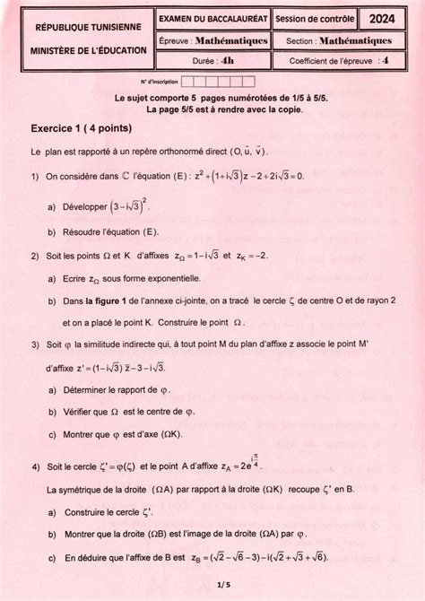 Correction Bac De Maths 2024