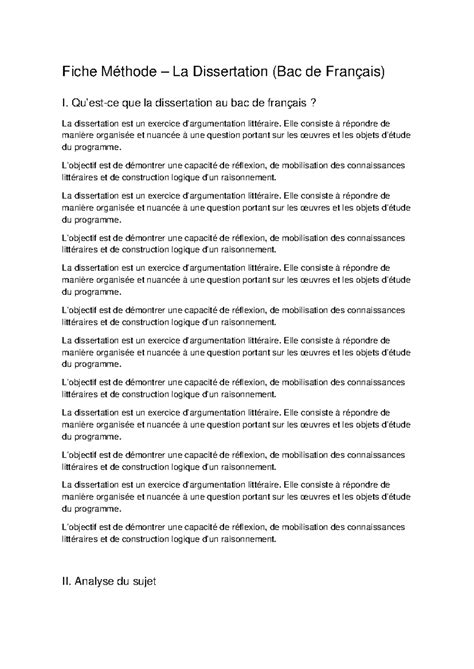 Correction Dissertation Bac De Francais 2024