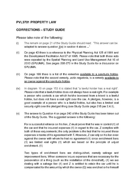 Full Download Correction Study Guide 