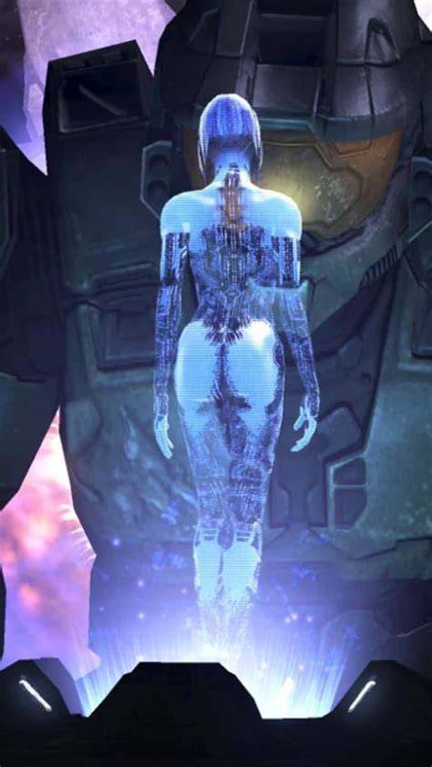 cortana blue nude