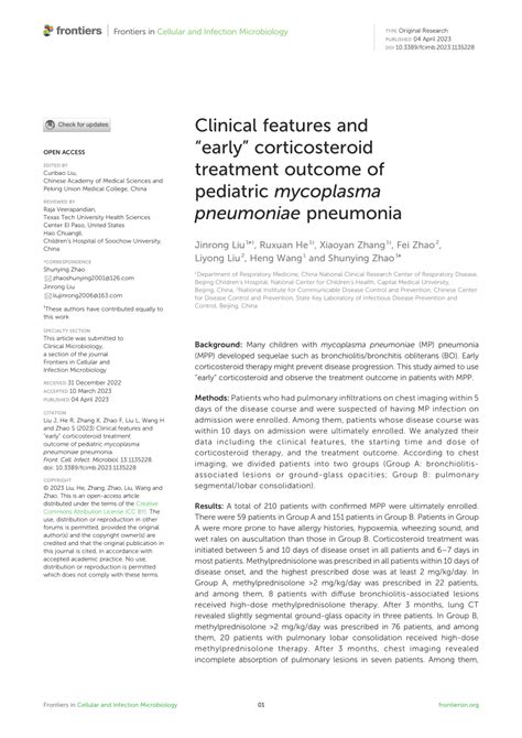 Corticosteroid Sever Mycoplasma