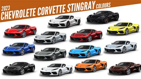 corvette colors