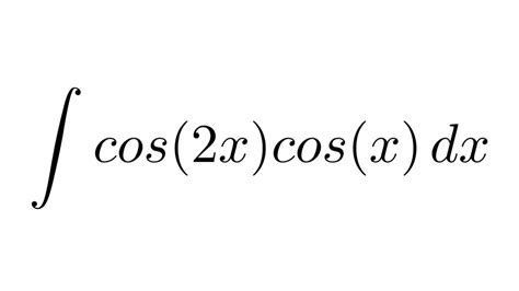 cos^2x 적분