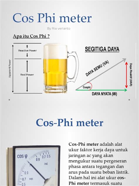 Cos Phi Meter Using Avr Controller