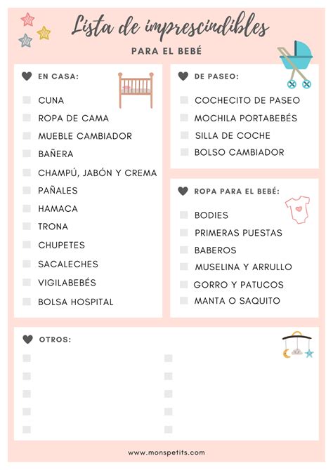 Cosas De Bebe Lista