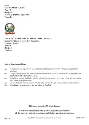 Read Online Cosc Past Question Papers 