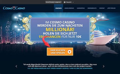 cosmo casino anmeldung deutschen Casino Test 2023