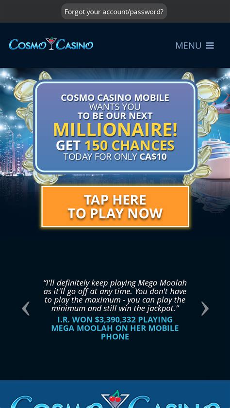 cosmo casino app zzeq