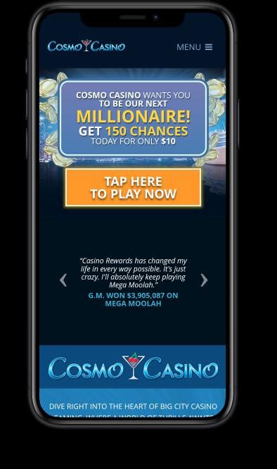 cosmo casino mobile login kcrm