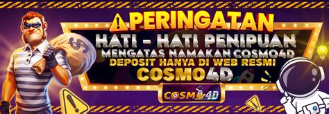 COSMO4D RTP login link alternatif ‍♂️ deposit via pulsa bintang