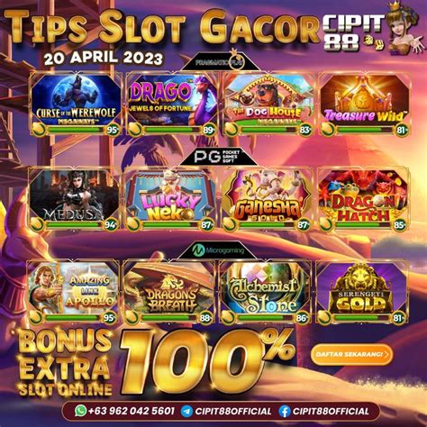 COSMO4D SLOTGACOR - Daftar 7 Situs Toto Slot Terbaik Dengan Bonus Tanpa Batas !!