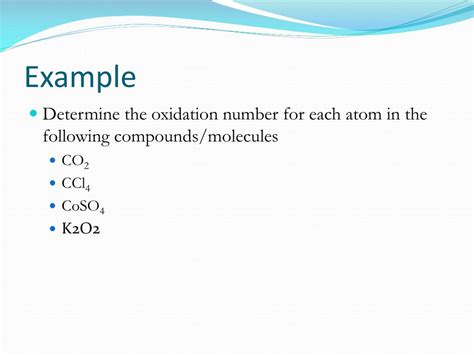 Coso4 Oxidation Number