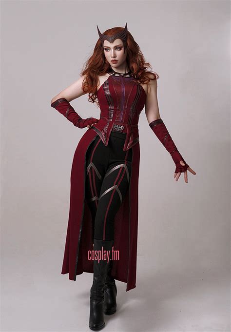 Cosplay scarlet witch costume