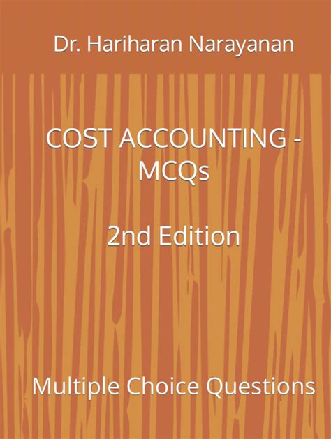 Cost Accounting Mcqs